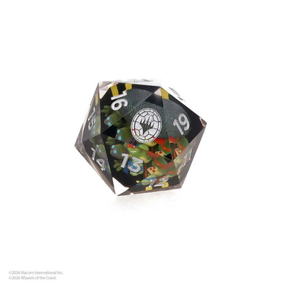 Sirius Dice: Magic: The Gathering | Teenage Mutant Ninja Turtles 55mm Spindown Life Counter