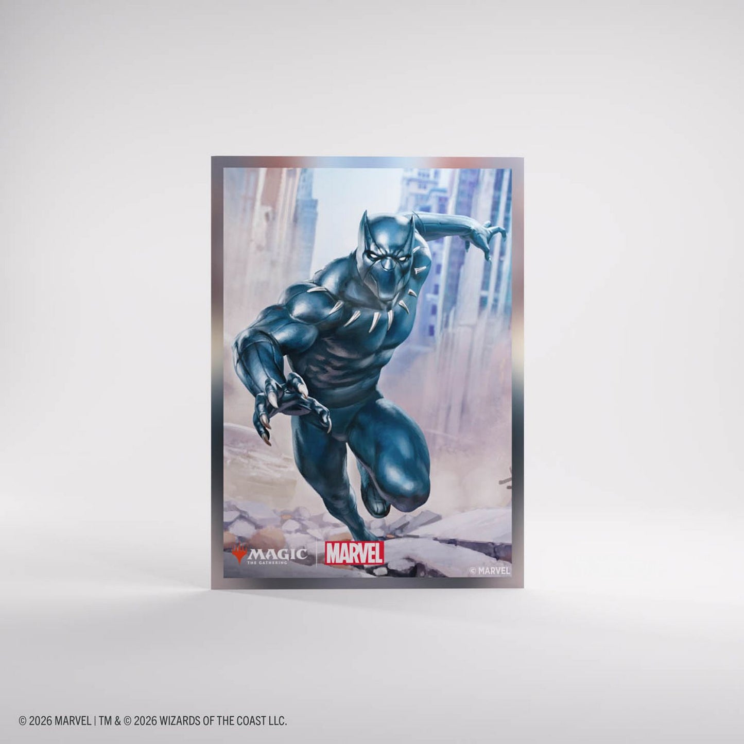 Gamegenic: Magic the Gathering | Marvel Super Heroes Premium Art Sleeves (Black Panther)