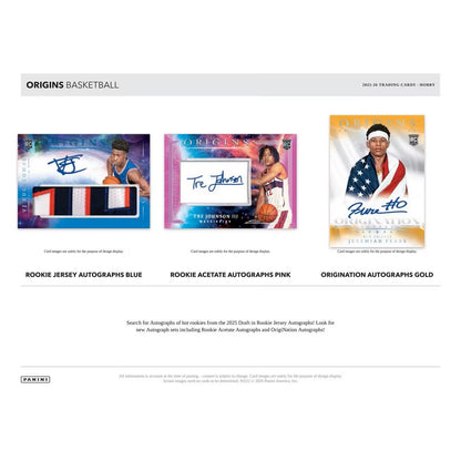 2025-26 Panini Origins Basketball Hobby Box