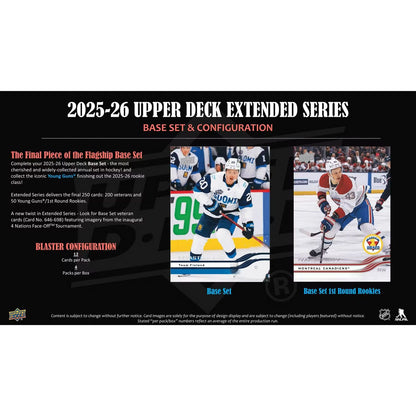 2025-26 Upper Deck Extended Series Hockey Blaster Box