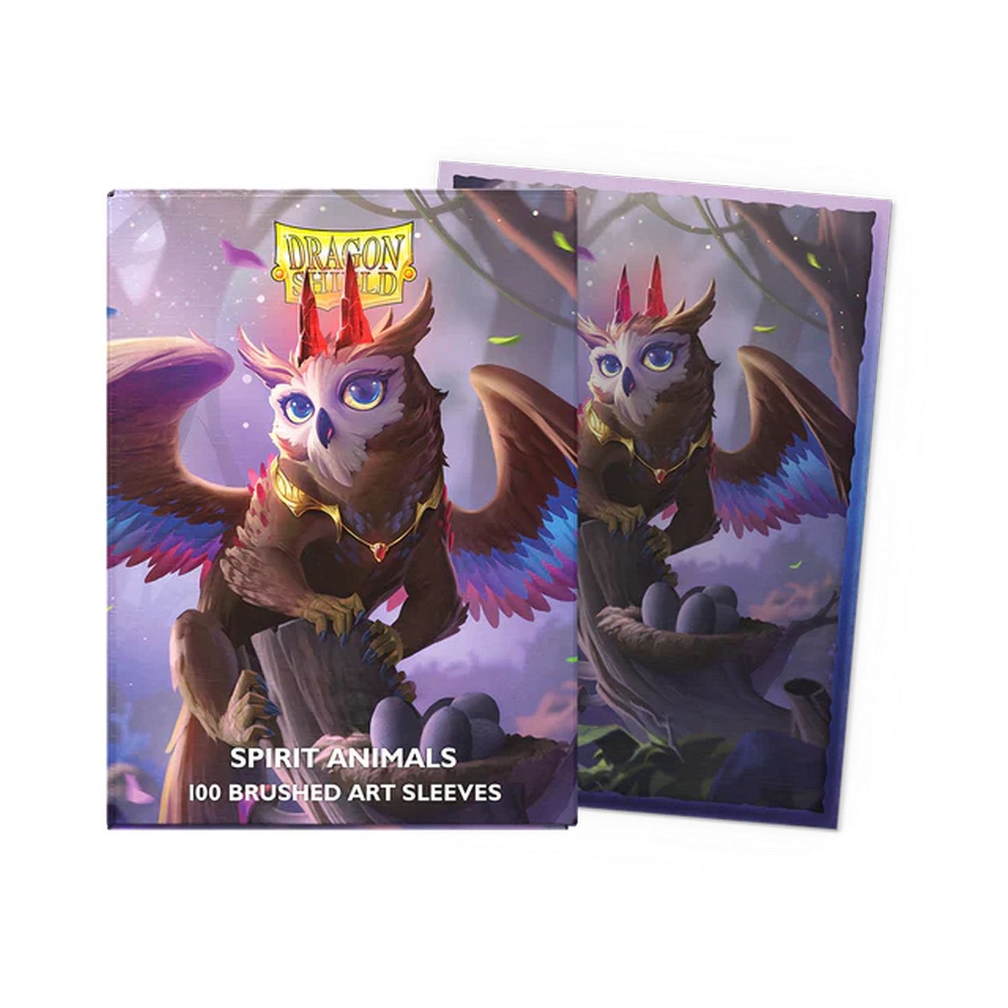 Dragon Shield: 100ct Standard Size Dragowlis Art Sleeves