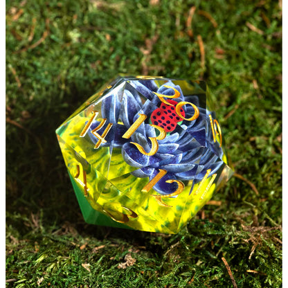 Sirius Dice: Magic: The Gathering | Black Lotus Spindown 54mm d20 Die