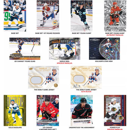 2025-26 Upper Deck Extended Series Hockey Gravity Feed