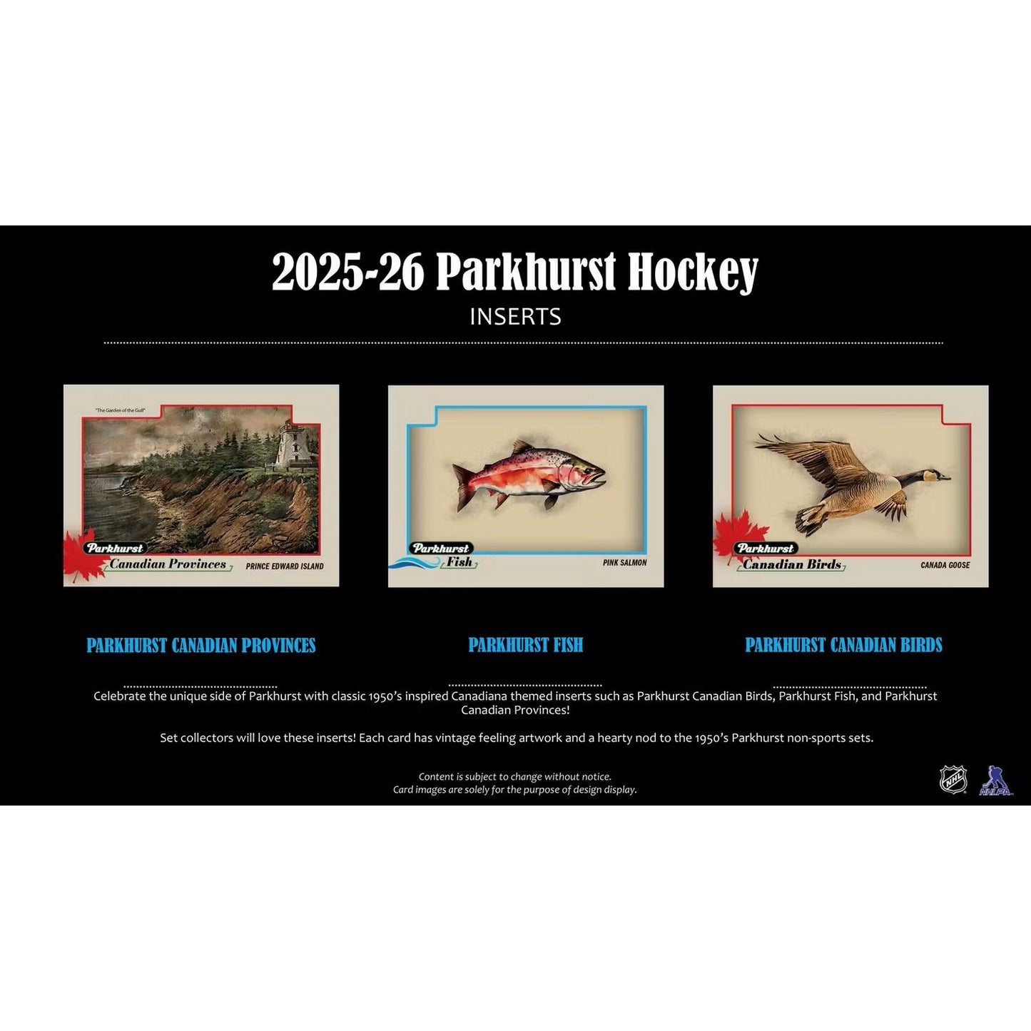 2025-26 Upper Deck Parkhurst Hockey Hobby Box *Contact Us To Order*