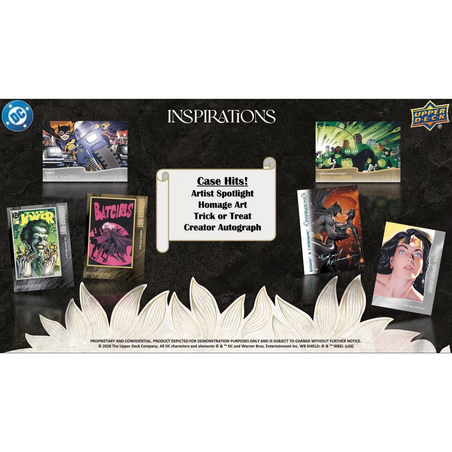 2026 Upper Deck Inspirations the World of DC Hobby Box *Contact Us To Order*、Upper Deck、kayou