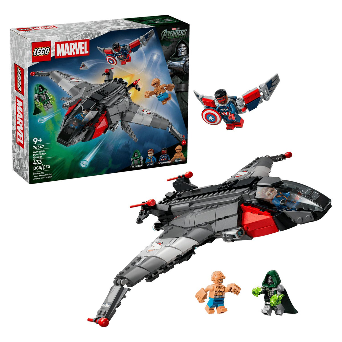 LEGO Avengers: Doomsday Quinjet 76347