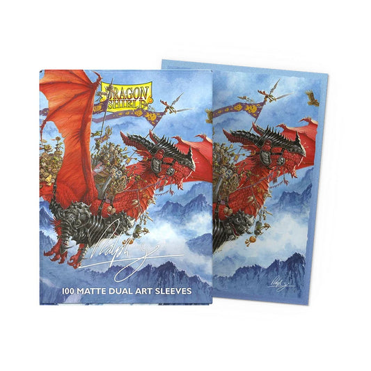 Dragon Shield: Dual Matte Art 100ct Sleeves - The Raid