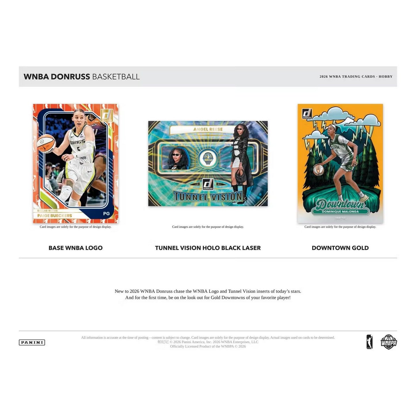 2026 Panini Donruss WNBA Basketball Hobby Box
