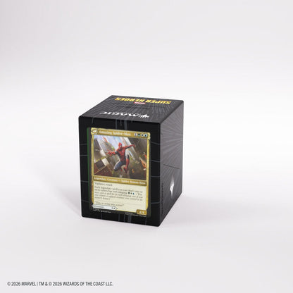 Gamegenic: Magic the Gathering | Marvel Super Heroes Bastion 100+ XL (Comic Burst Black)