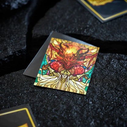 Dragon Shield: Dragonfall 2026 - Borderless Matte Dual Art Standard Sleeves 100ct
