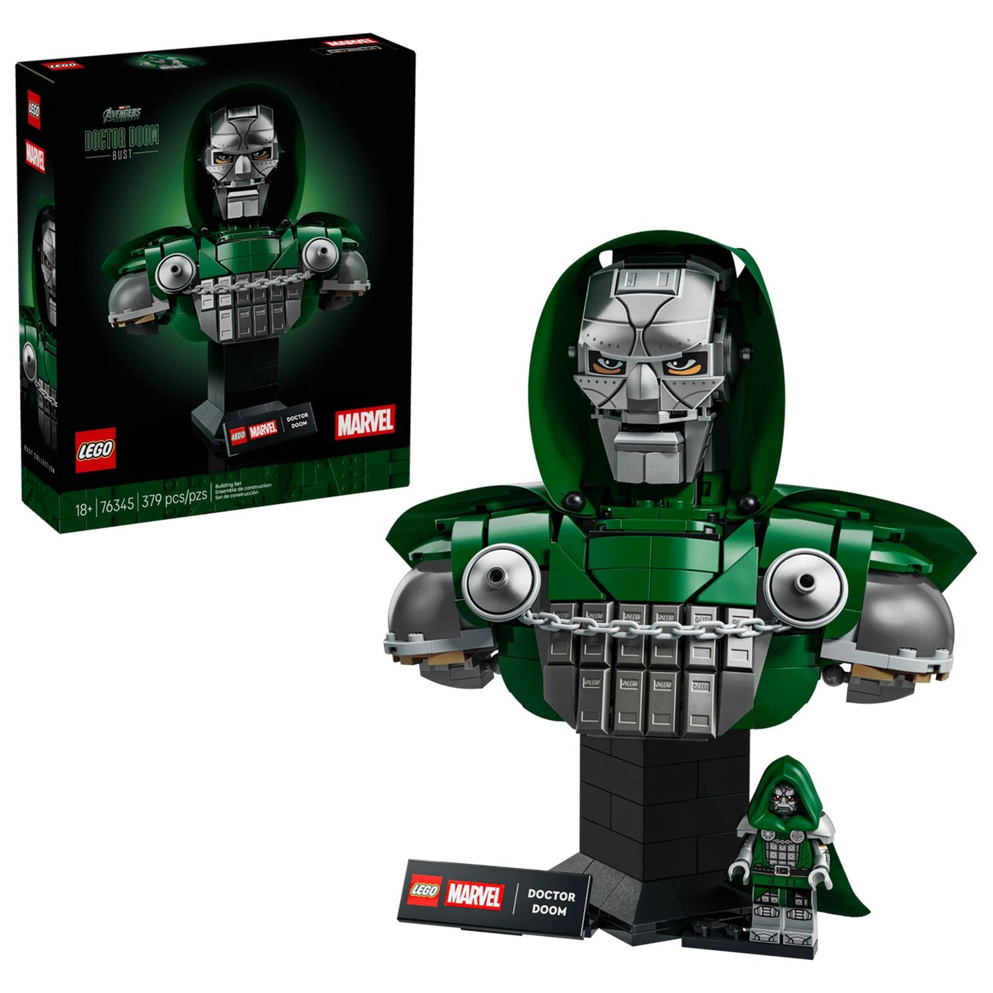 LEGO Doctor Doom Bust 76345