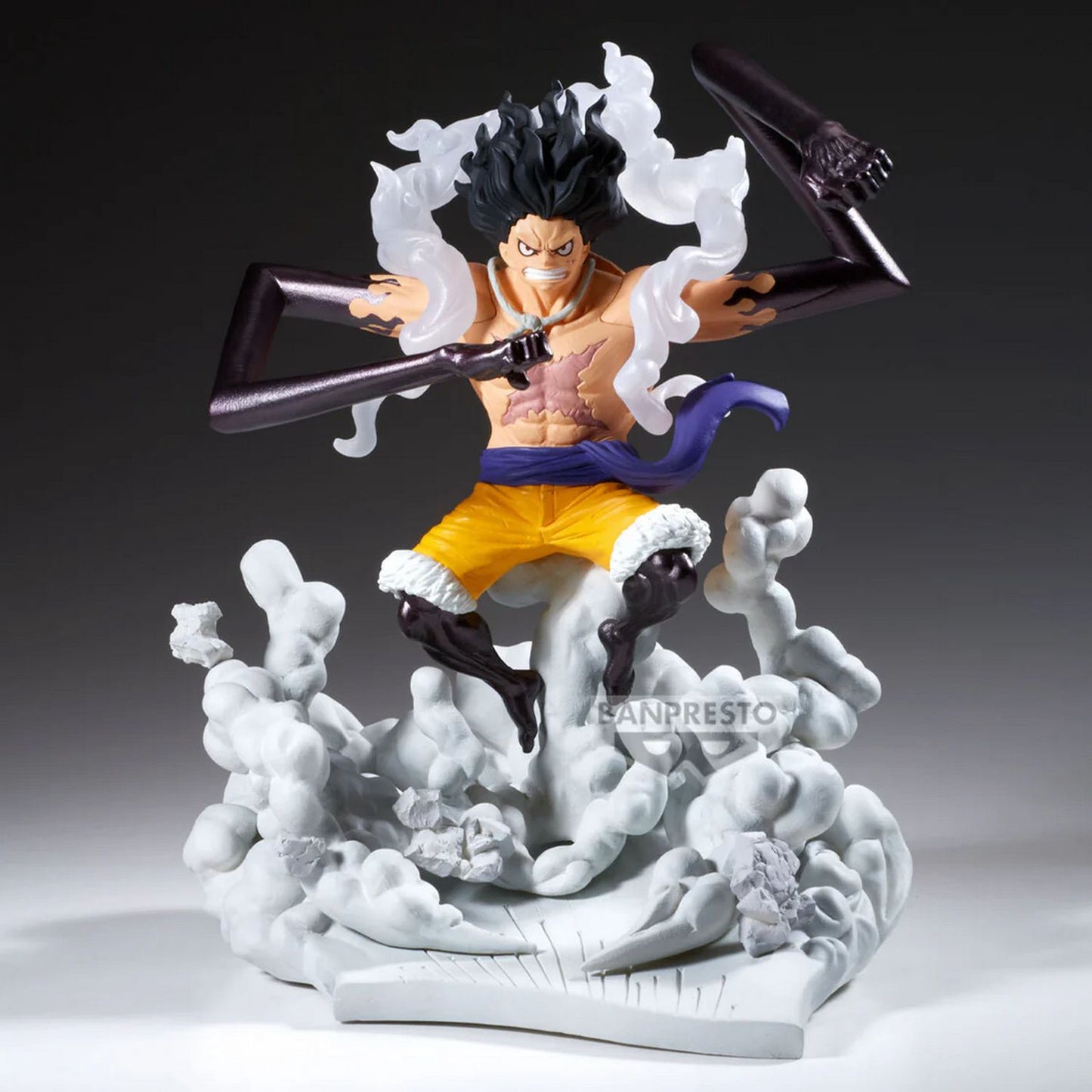One Piece Senkozekkei Monkey D. Luffy Gear 4 Figure 71025