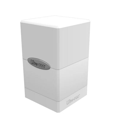 Ultra Pro Deck Box: Satin Tower (Arctic White)