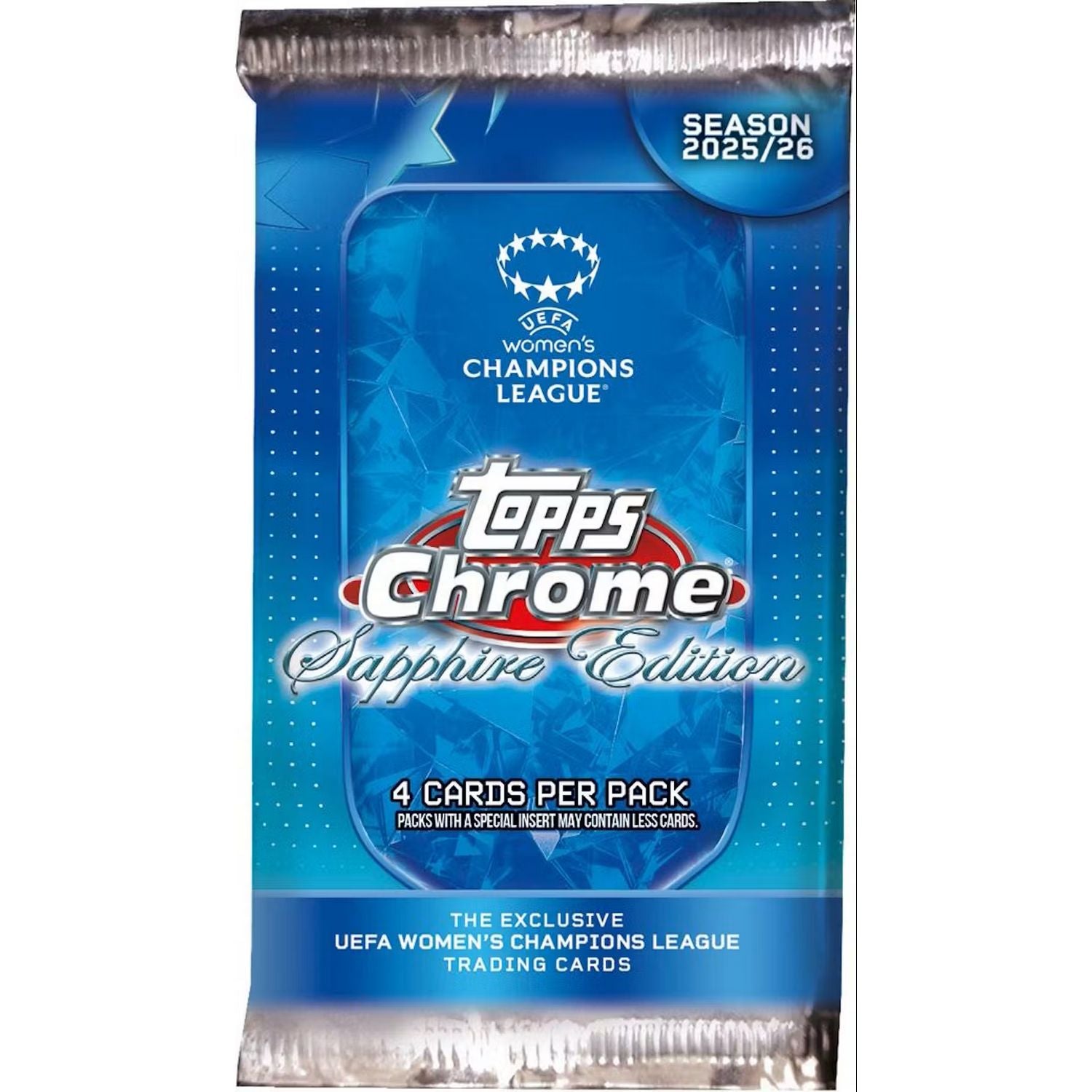 2025-26 Topps Chrome Women's UEFA Champions League Soccer Sapphire Edition Box、Topps、kayou