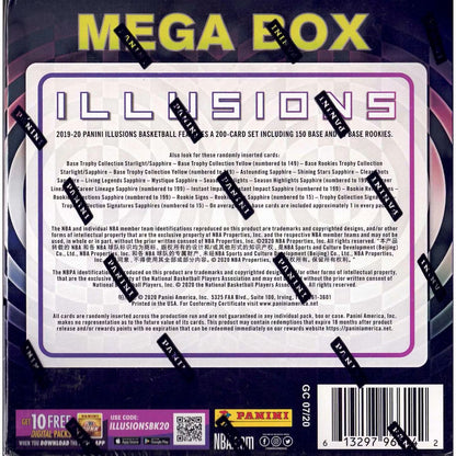 2019-20 Panini Illusions Basketball Mega Box