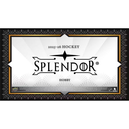 2025-26 Upper Deck Splendor Hockey Hobby Box *Contact Us To Order*
