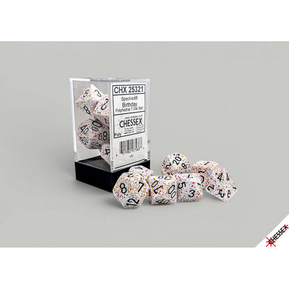 Chessex: Speckled Birthday Polyhedral 7-Dice Set