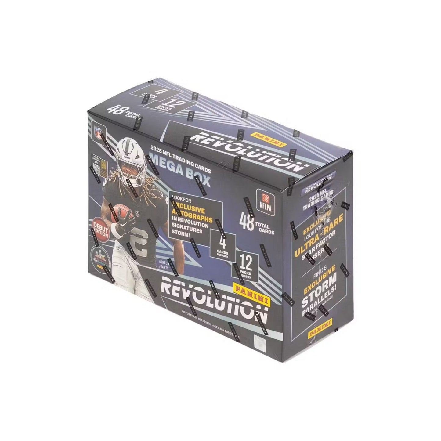 2025 Panini Revolution Football Mega Box (Storm Parallels!)