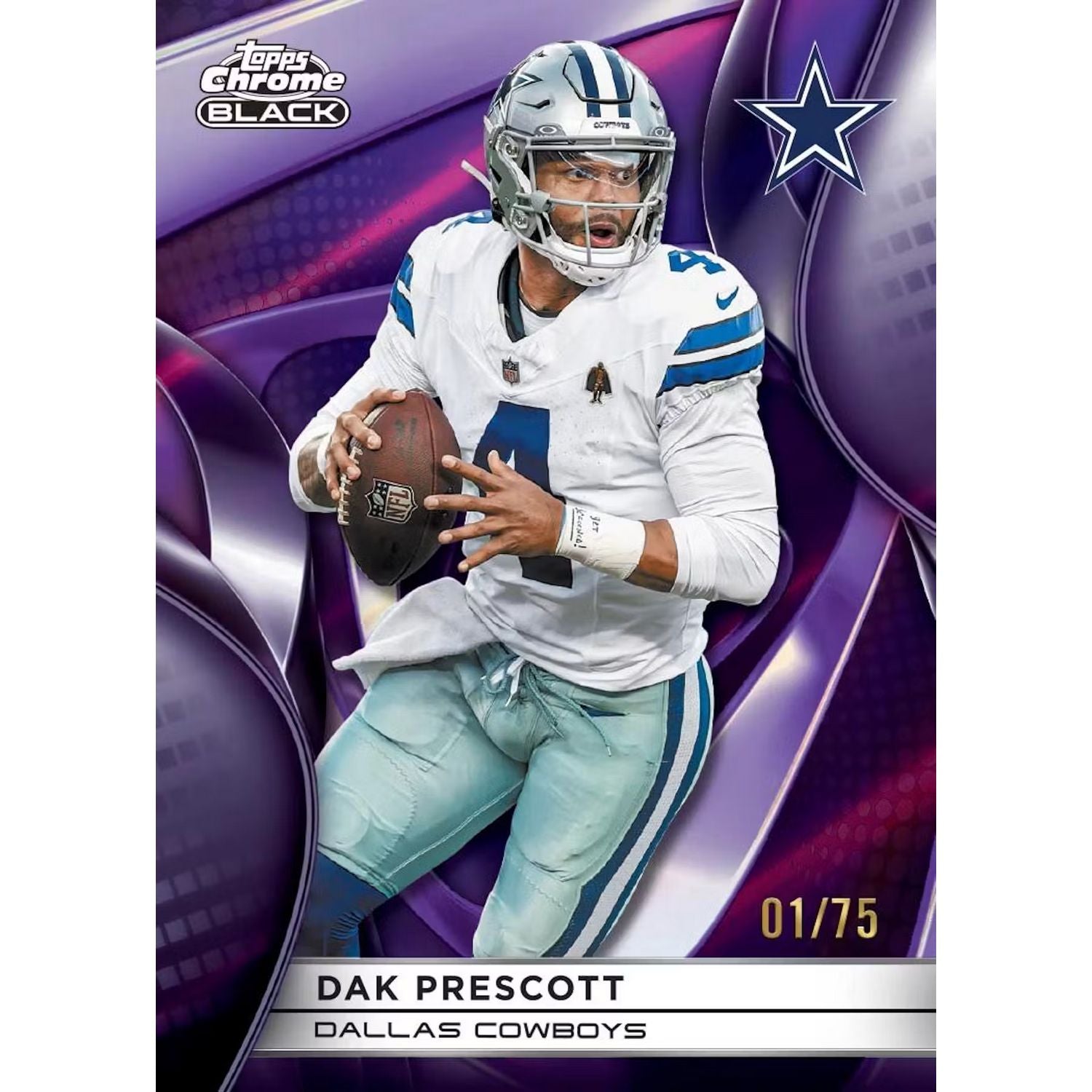 2025 Topps Chrome Black Football Hobby Box、Topps、kayou