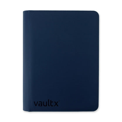 Vault X 16-Pocket Exo-Tec Zip Binder XXL (Royal Blue)
