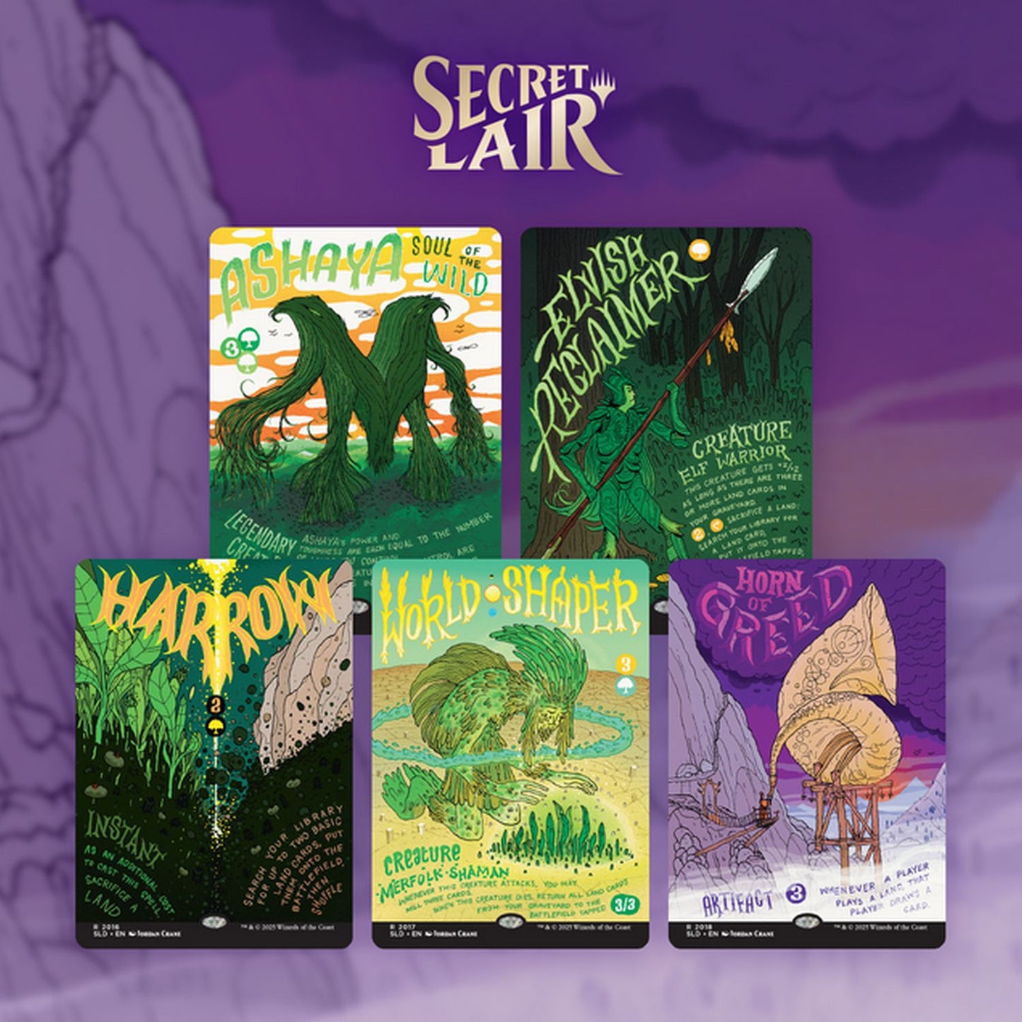 Magic the Gathering: Garden Buds Secret Lair [Non-Foil]
