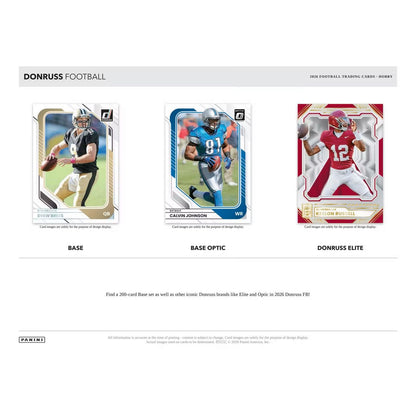 2026 Panini Donruss Football Hobby Box