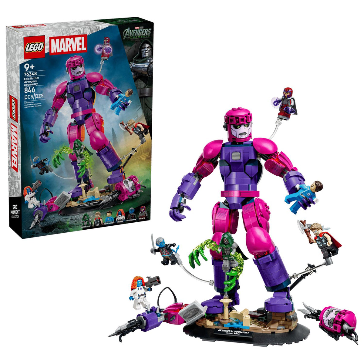 LEGO Epic Battle: Avengers: Doomsday 76348