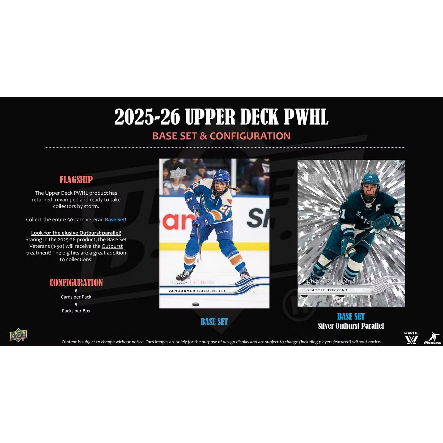 2025-26 Upper Deck PWHL Professional Women's Hockey League Blaster Box