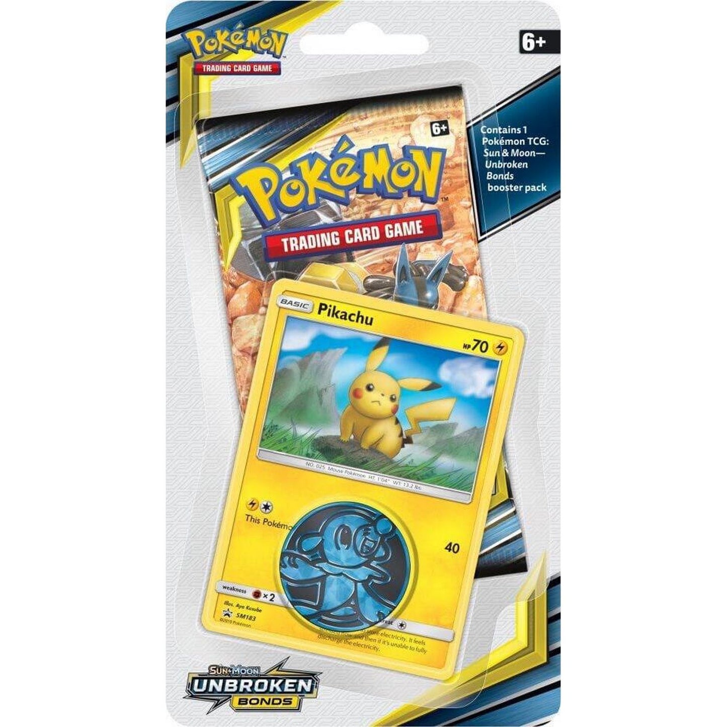 Pokemon: Unbroken Bonds Checklane Blister [Pikachu Promo]