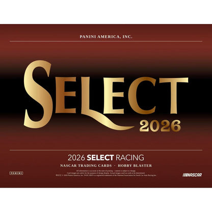 2026 Panini Select NASCAR Racing Hobby Blaster Box