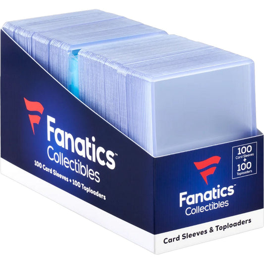 Topps Fanatics Sleeves/Toploader Combo Pack 100ct
