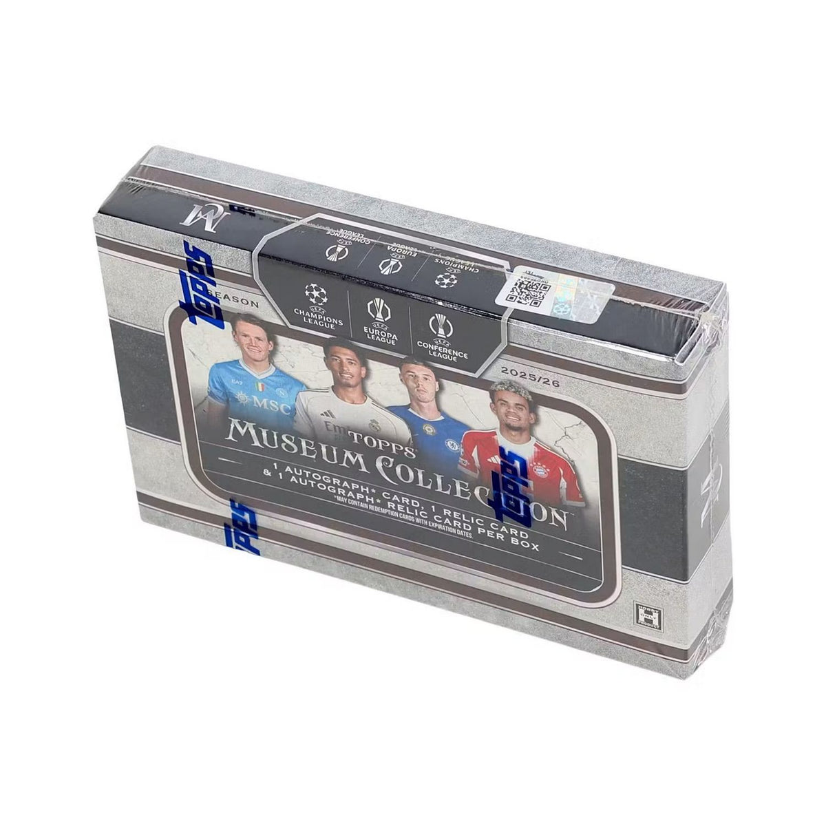 2025-26 Topps UEFA Club Competitions Museum Collection Soccer Hobby Box