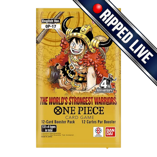 *BREAK* One Piece TCG: The World's Strongest Warriors Booster Pack [OP-17]