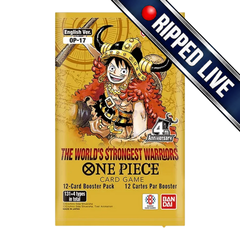*BREAK* One Piece TCG: The World's Strongest Warriors Booster Pack [OP-17]