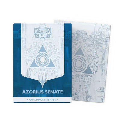 Dragon Shield: Guildpact Series - Matte Dual Art Standard Sleeves 100ct (Azorius Senate)