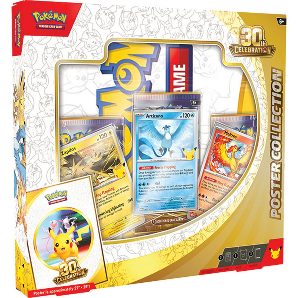 Pokemon: 30th Celebration Poster Collection *Expected Release Date 09-16-2026