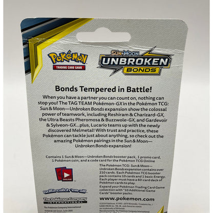 Pokemon: Unbroken Bonds Checklane Blister [Eevee Promo] #1 *See Pictures for Condition*