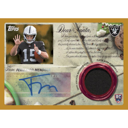 2026 Topps Holiday Football Mega Box