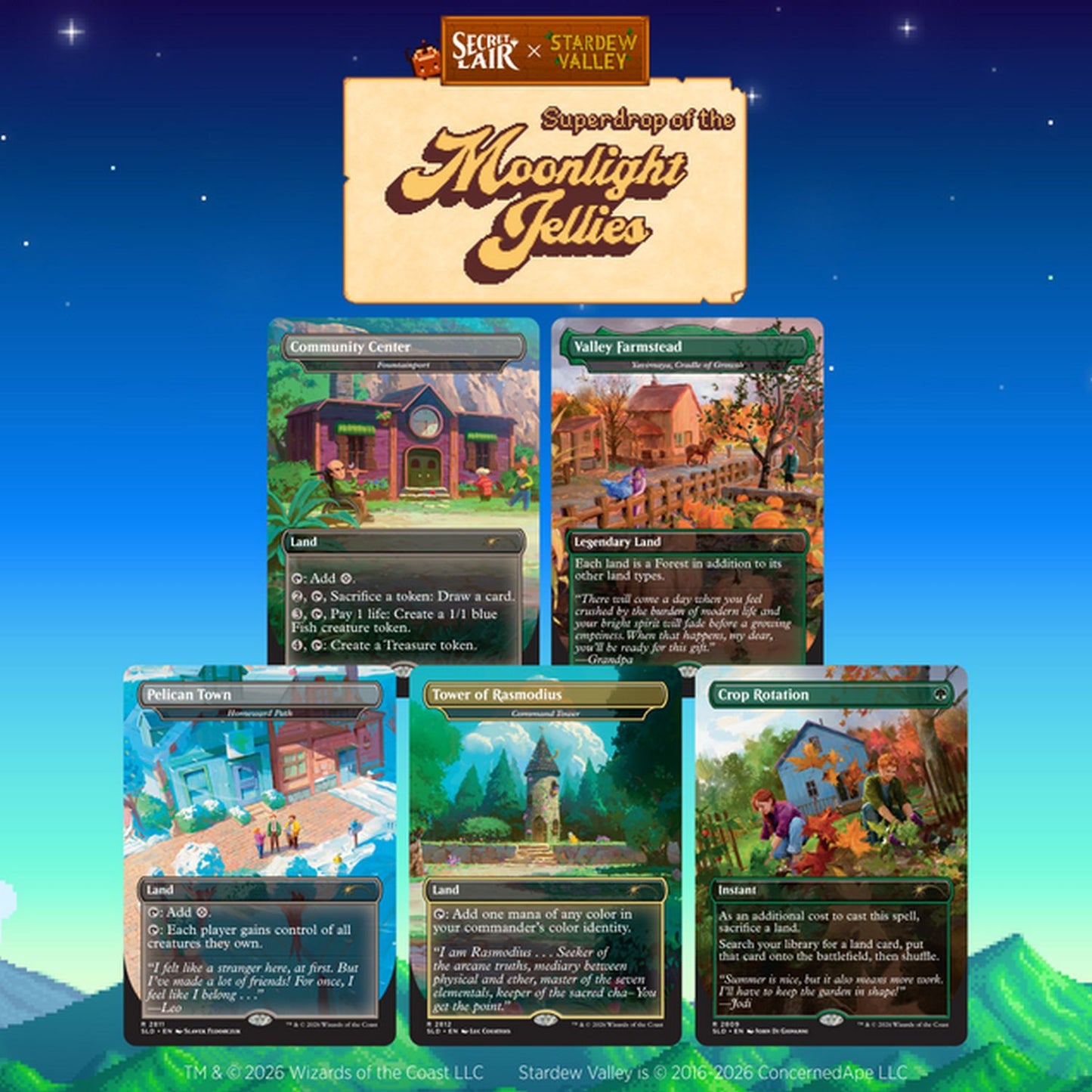 Magic the Gathering: Secret Lair x Stardew Valley: Life in Pelican Town [Non-Foil]