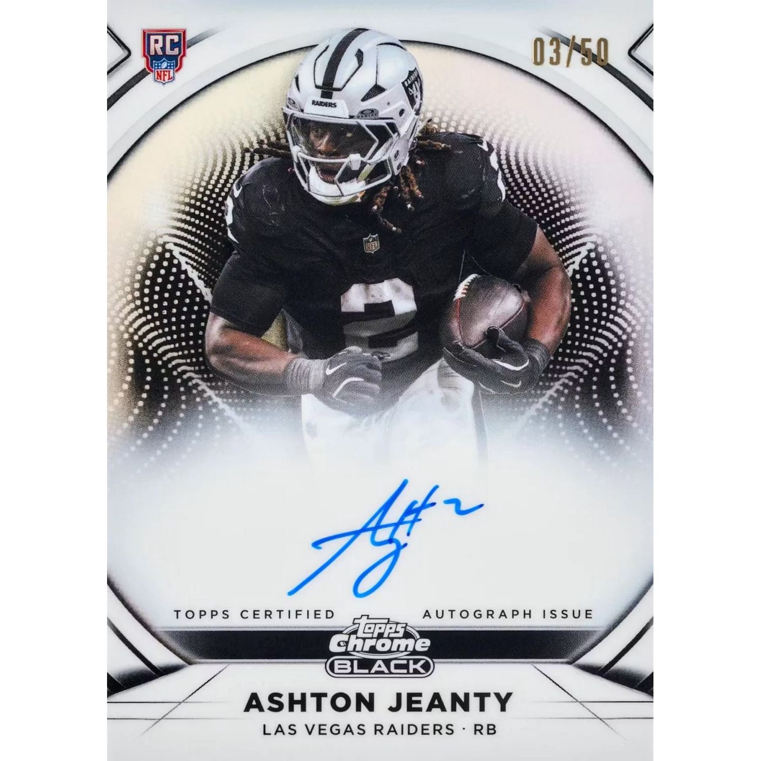 2025 Topps Chrome Black Football Hobby Box、Topps、kayou