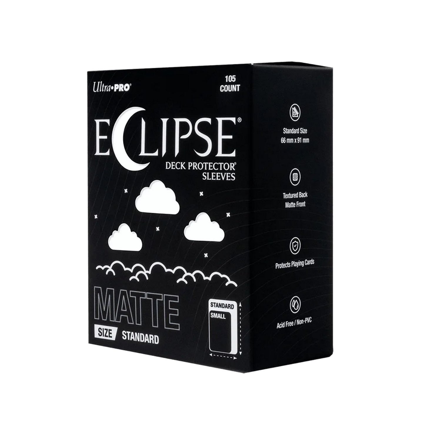 Ultra Pro: Eclipse Standard-Size Matte Sleeves 105ct (Arctic White)