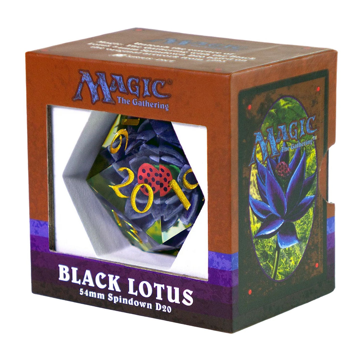 Sirius Dice: Magic: The Gathering | Black Lotus Spindown 54mm d20 Die
