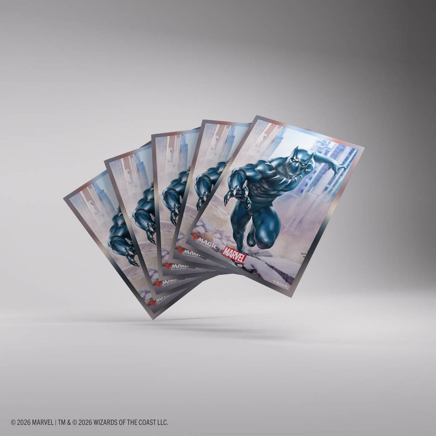 Gamegenic: Magic the Gathering | Marvel Super Heroes Premium Art Sleeves (Black Panther)
