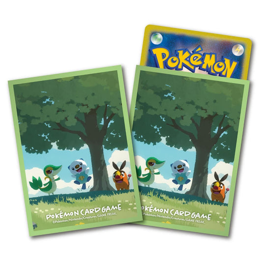 Pokemon: Snivy, Tepig & Oshawott Sleeves (Japanese Pokemon Center Exclusive)