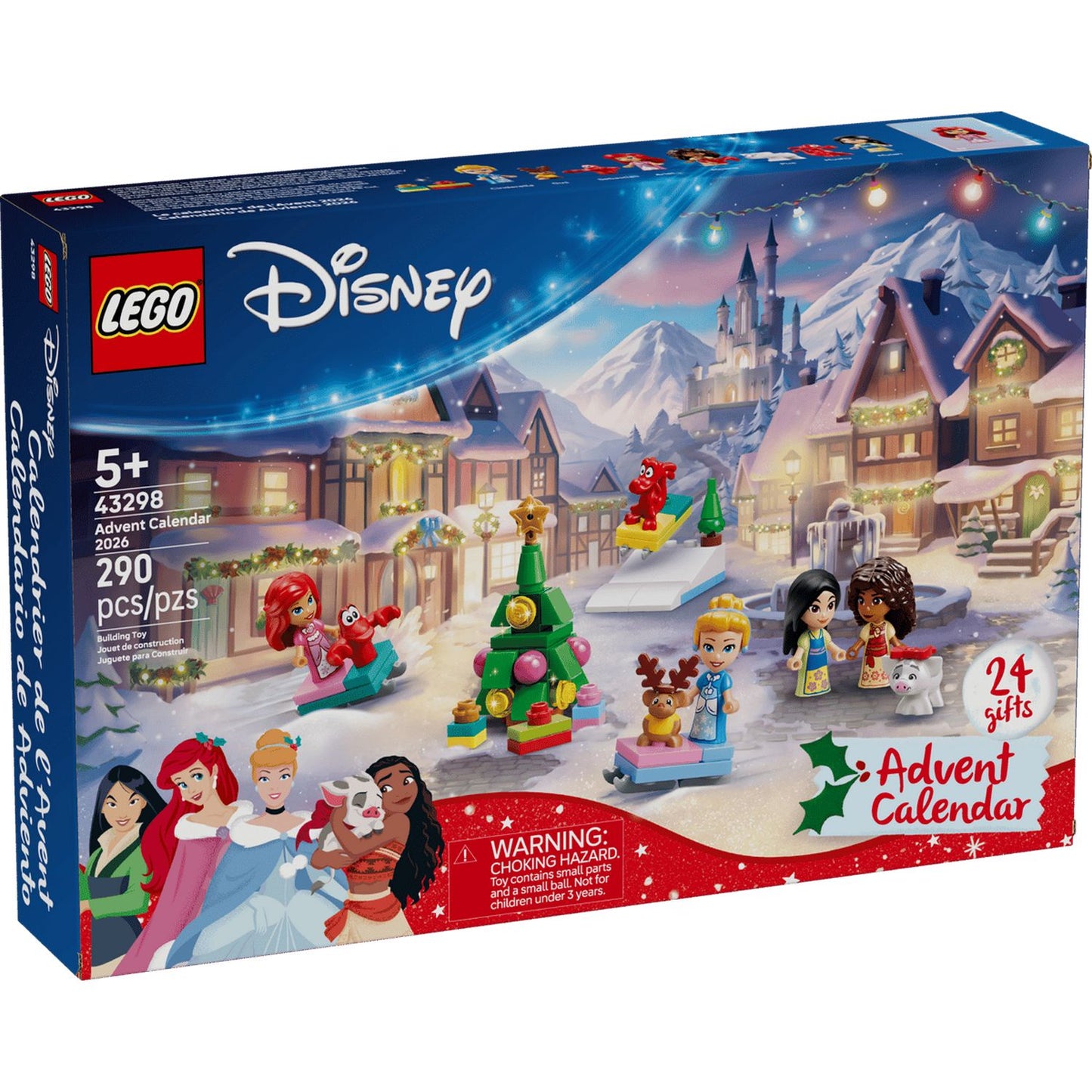LEGO Disney Princess Advent Calendar 2026 43298