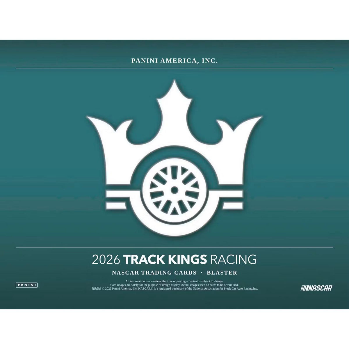 2026 Panini Track Kings NASCAR Racing Hobby Blaster Box