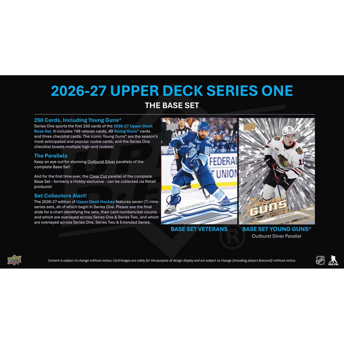 2026-27 Upper Deck Series 1 Hockey Blaster Box
