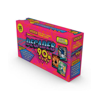 2026 Panini Decades 90s Multi-Sport Trading Cards Mega Box