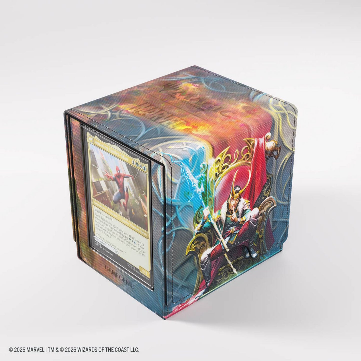Gamegenic: Magic the Gathering | Marvel Super Heroes Sidekick PRO 100+ XL (Doom Reigns Supreme/Loki Laufeyson)