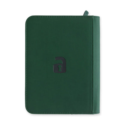 Vault X 4-Pocket Exo-Tec Zip Binder (Forest Green)
